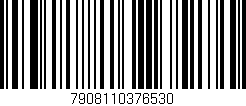 Código de barras (EAN, GTIN, SKU, ISBN): '7908110376530'