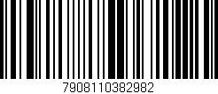 Código de barras (EAN, GTIN, SKU, ISBN): '7908110382982'