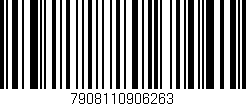 Código de barras (EAN, GTIN, SKU, ISBN): '7908110906263'
