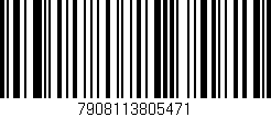 Código de barras (EAN, GTIN, SKU, ISBN): '7908113805471'