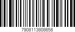 Código de barras (EAN, GTIN, SKU, ISBN): '7908113808656'