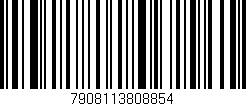 Código de barras (EAN, GTIN, SKU, ISBN): '7908113808854'