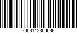 Código de barras (EAN, GTIN, SKU, ISBN): '7908113809066'