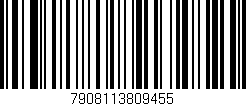 Código de barras (EAN, GTIN, SKU, ISBN): '7908113809455'