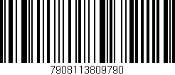 Código de barras (EAN, GTIN, SKU, ISBN): '7908113809790'