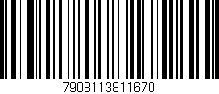 Código de barras (EAN, GTIN, SKU, ISBN): '7908113811670'