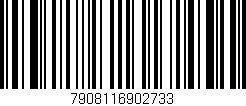 Código de barras (EAN, GTIN, SKU, ISBN): '7908116902733'