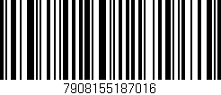 Código de barras (EAN, GTIN, SKU, ISBN): '7908155187016'