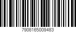 Código de barras (EAN, GTIN, SKU, ISBN): '7908165009483'