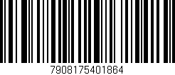 Código de barras (EAN, GTIN, SKU, ISBN): '7908175401864'