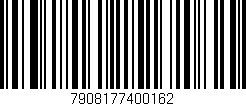 Código de barras (EAN, GTIN, SKU, ISBN): '7908177400162'