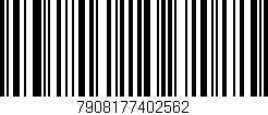 Código de barras (EAN, GTIN, SKU, ISBN): '7908177402562'