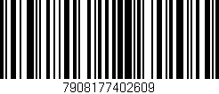 Código de barras (EAN, GTIN, SKU, ISBN): '7908177402609'