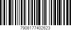 Código de barras (EAN, GTIN, SKU, ISBN): '7908177402623'