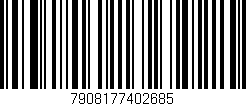 Código de barras (EAN, GTIN, SKU, ISBN): '7908177402685'