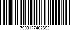 Código de barras (EAN, GTIN, SKU, ISBN): '7908177402692'