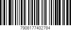 Código de barras (EAN, GTIN, SKU, ISBN): '7908177402784'