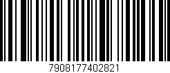 Código de barras (EAN, GTIN, SKU, ISBN): '7908177402821'