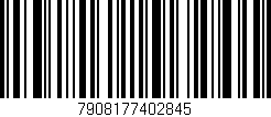 Código de barras (EAN, GTIN, SKU, ISBN): '7908177402845'