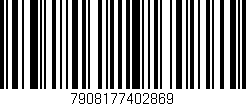 Código de barras (EAN, GTIN, SKU, ISBN): '7908177402869'