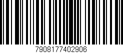Código de barras (EAN, GTIN, SKU, ISBN): '7908177402906'
