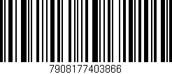 Código de barras (EAN, GTIN, SKU, ISBN): '7908177403866'