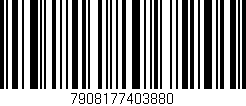 Código de barras (EAN, GTIN, SKU, ISBN): '7908177403880'
