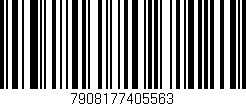 Código de barras (EAN, GTIN, SKU, ISBN): '7908177405563'
