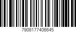 Código de barras (EAN, GTIN, SKU, ISBN): '7908177406645'