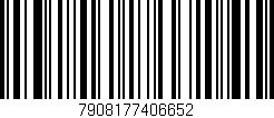 Código de barras (EAN, GTIN, SKU, ISBN): '7908177406652'