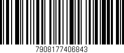 Código de barras (EAN, GTIN, SKU, ISBN): '7908177406843'