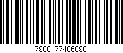 Código de barras (EAN, GTIN, SKU, ISBN): '7908177406898'