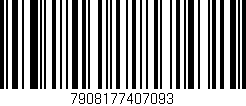 Código de barras (EAN, GTIN, SKU, ISBN): '7908177407093'
