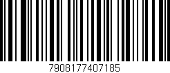 Código de barras (EAN, GTIN, SKU, ISBN): '7908177407185'