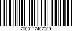 Código de barras (EAN, GTIN, SKU, ISBN): '7908177407383'