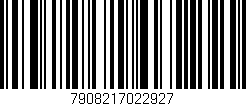Código de barras (EAN, GTIN, SKU, ISBN): '7908217022927'