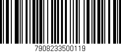 Código de barras (EAN, GTIN, SKU, ISBN): '7908233500119'