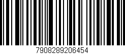 Código de barras (EAN, GTIN, SKU, ISBN): '7908289206454'