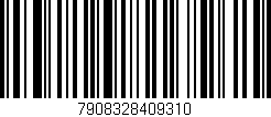 Código de barras (EAN, GTIN, SKU, ISBN): '7908328409310'