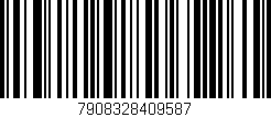 Código de barras (EAN, GTIN, SKU, ISBN): '7908328409587'