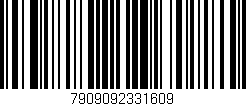 Código de barras (EAN, GTIN, SKU, ISBN): '7909092331609'