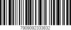 Código de barras (EAN, GTIN, SKU, ISBN): '7909092333832'