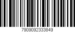 Código de barras (EAN, GTIN, SKU, ISBN): '7909092333849'