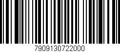 Código de barras (EAN, GTIN, SKU, ISBN): '7909130722000'