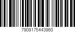 Código de barras (EAN, GTIN, SKU, ISBN): '7909175443960'