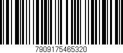 Código de barras (EAN, GTIN, SKU, ISBN): '7909175465320'