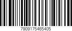 Código de barras (EAN, GTIN, SKU, ISBN): '7909175465405'