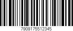 Código de barras (EAN, GTIN, SKU, ISBN): '7909175512345'