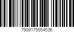 Código de barras (EAN, GTIN, SKU, ISBN): '7909175554536'