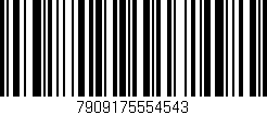 Código de barras (EAN, GTIN, SKU, ISBN): '7909175554543'